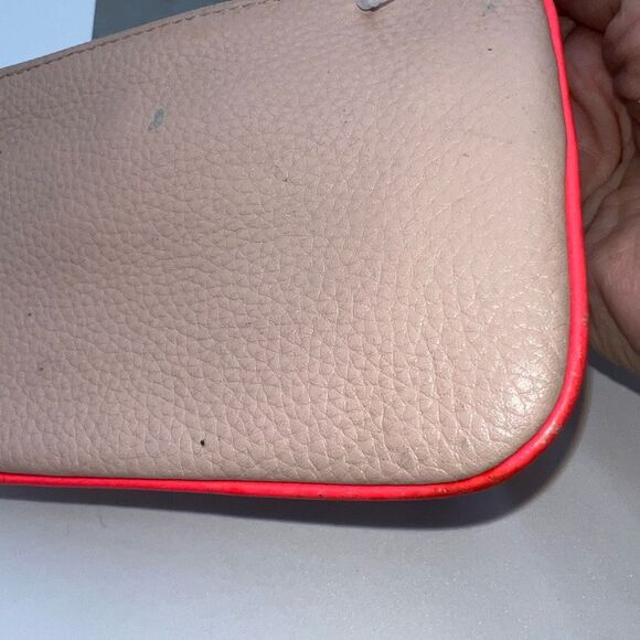 Kate Spade Nude and Neon Wristlet **SEE PICS AND DESCRIPTION - Picture 6 of 12